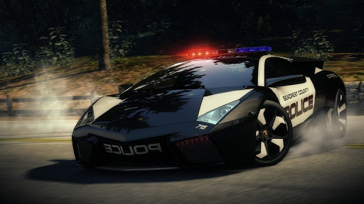 imagen de Lamborghini Reventon de policia